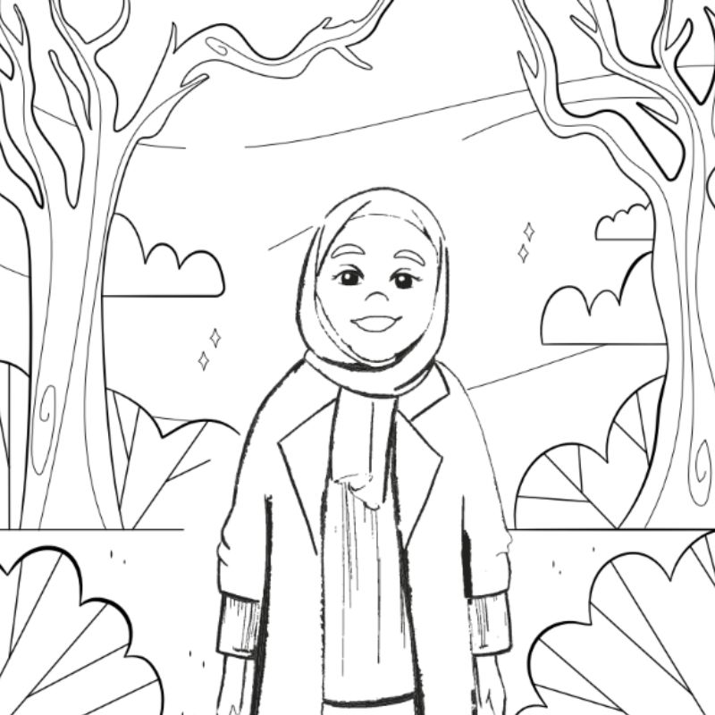 Mama Colouring Sheet