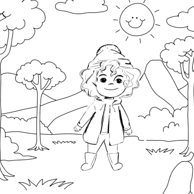 Zainab’s Colouring Sheet